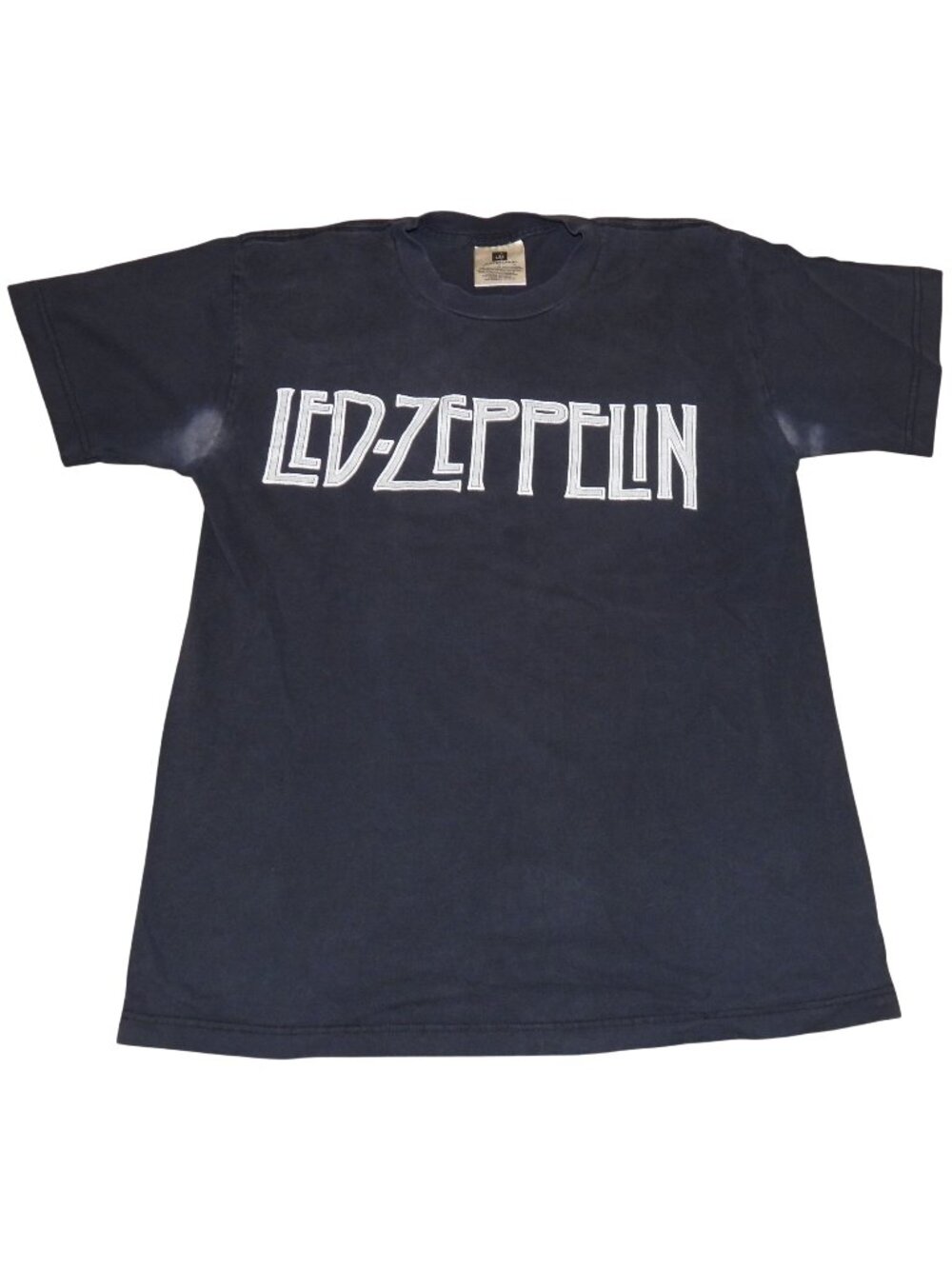 Vintage 1990s Led Zeppelin Winterland Black Band Tee Shirt Medium  Rock